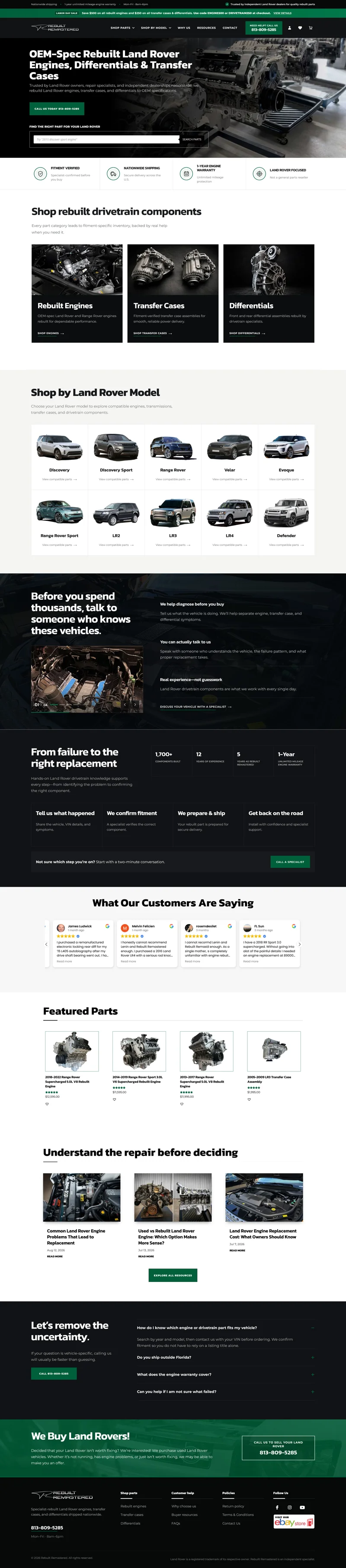Rebuilt Remastered — Ecommerce